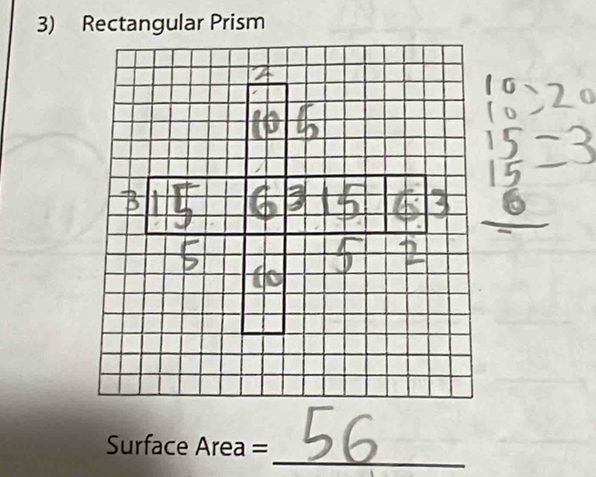 Surface Area =