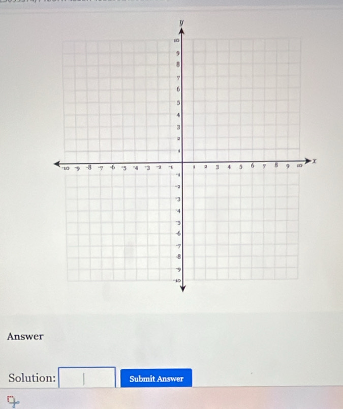 Answer 
Solution: □ Submit Answer