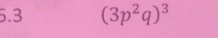 5.3 (3p^2q)^3