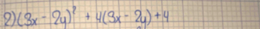 2 (3x-2y)^2+4(9x-2y)+4