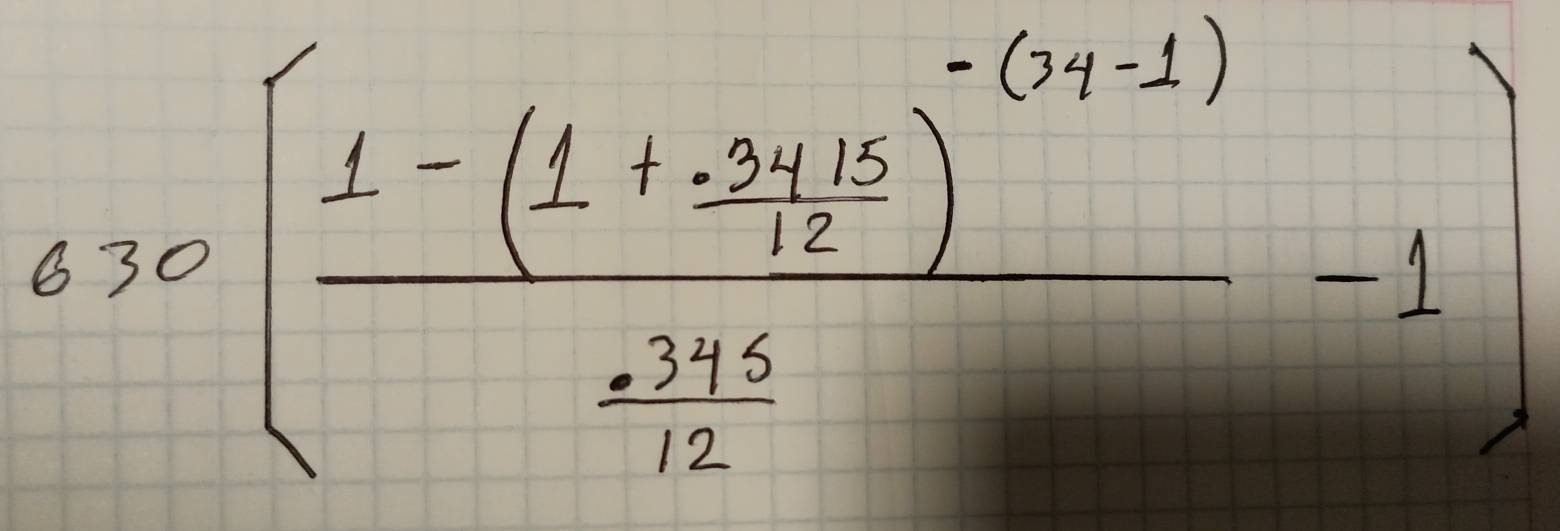 630(frac 1-(1+ (3y+5)/12 )^-(1+-1)frac x^312-1)