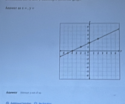 Answer as kx, y=
Anawer Aiee v