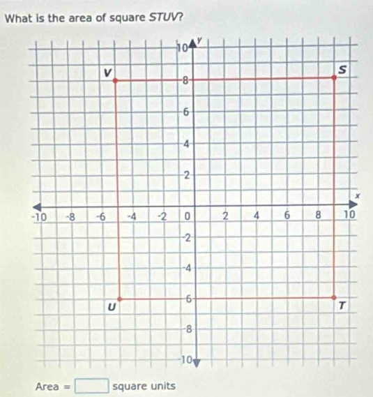 Area=□ square nits