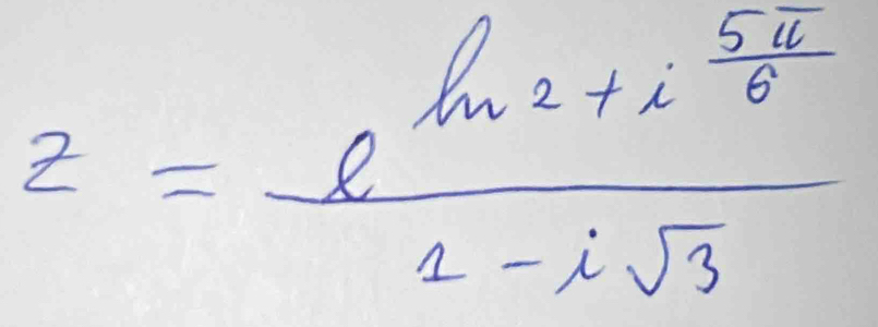 z=frac ell mz+i^(frac 5π)81-isqrt(3)