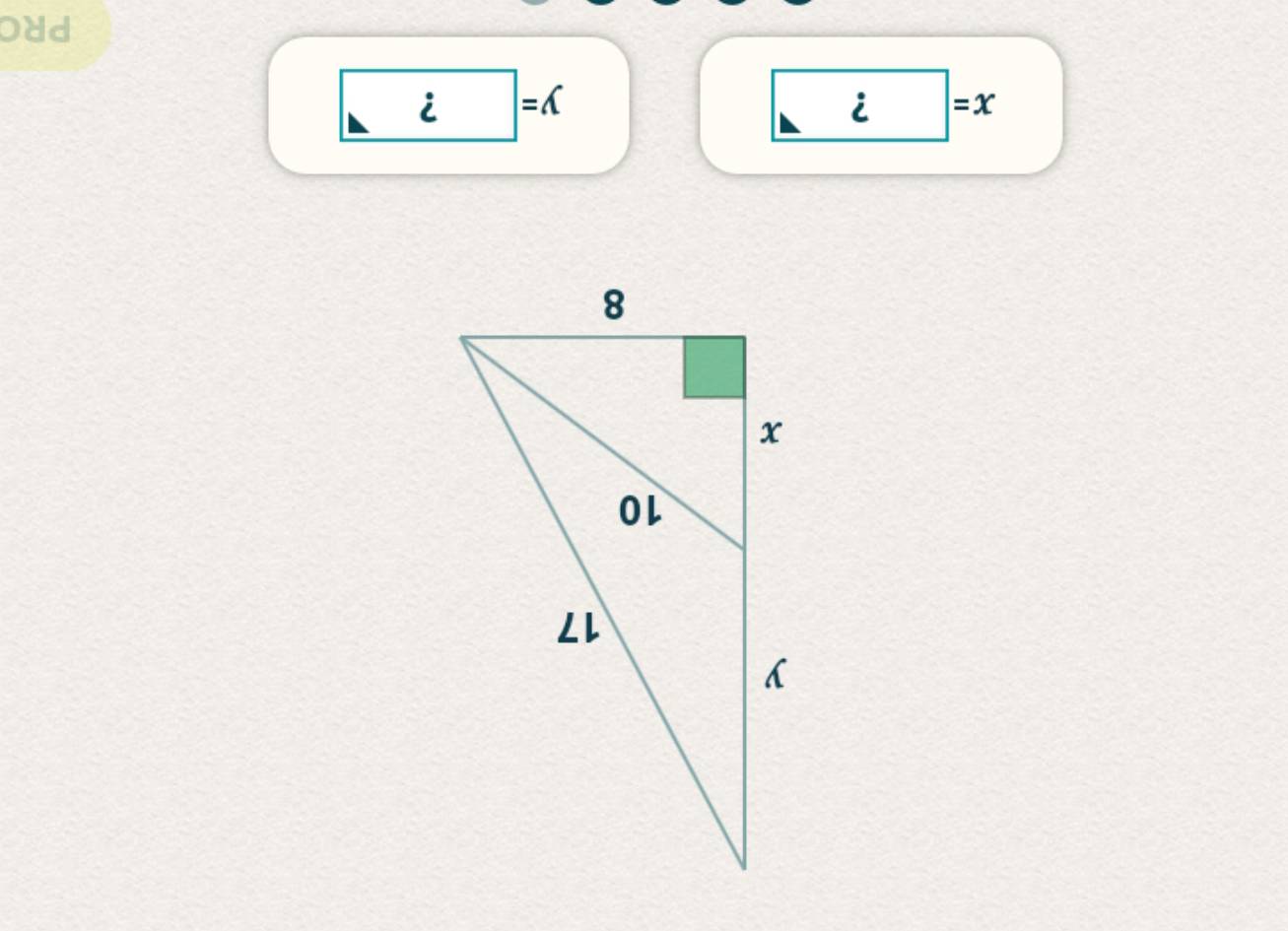 Odd
i =h i =x