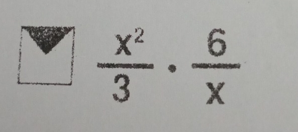  x^2/3 ·  6/x 