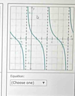 Equation; 
(Choase one)