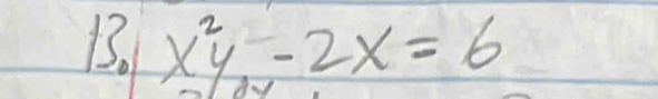 x^2y-2x=6