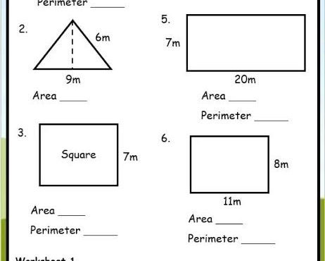 Perimeter_ 
2. 

_ 
Area Area 
_ 
Perimeter 
_ 
3. 
6. 
Area_ 
Area_ 
Perimeter 
_ 
Perimeter 
_