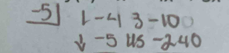 -51 1-43-100
downarrow -5H5-240