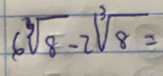 6sqrt[3](8)-2sqrt[3](8)=