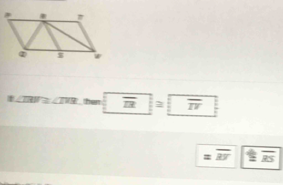 overline IR overline IV
= overline RV overline RS