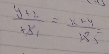 frac y+2x_1y_1= (x+4)/18.5 