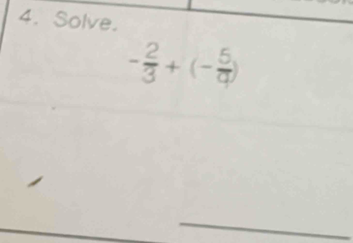 Solve.
-+(-)