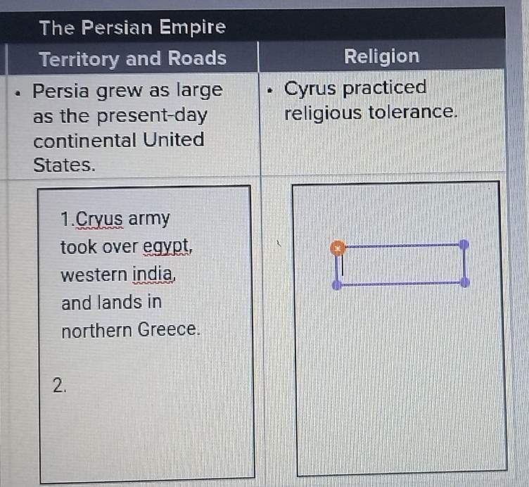 took over egypt, 
western india. 
and lands in 
northern Greece. 
2.