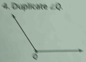 Duplicate ∠ Q