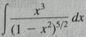 ∈t frac x^3(1-x^2)^5/2dx