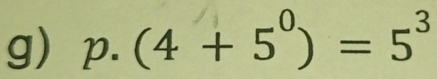 p.(4+5^0)=5^3