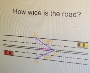 How wide is the road?