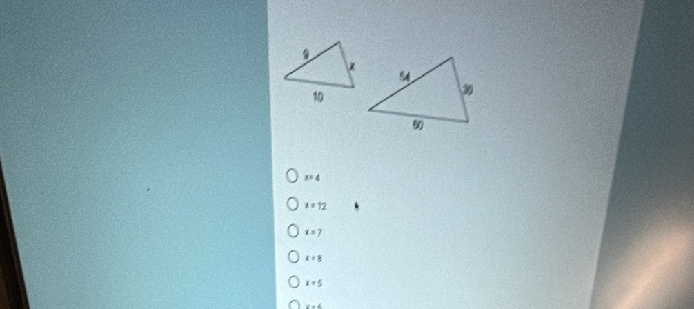 x=4
x=12
x=7
x=8
x=5
x=6