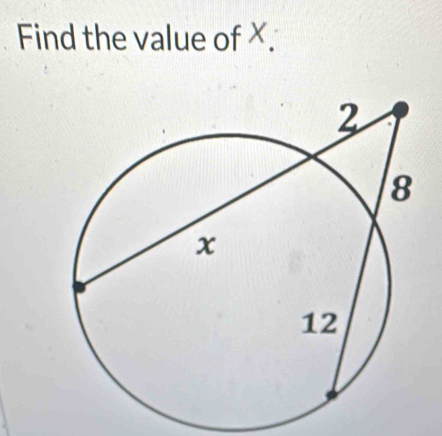 Find the value of X.