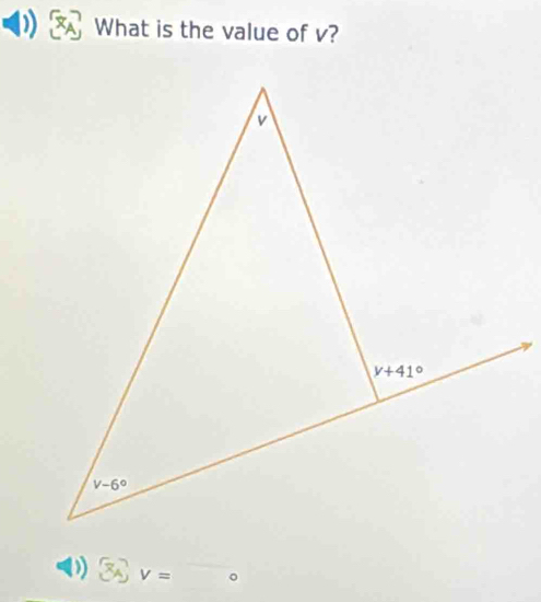 What is the value of v?
8) V= 。