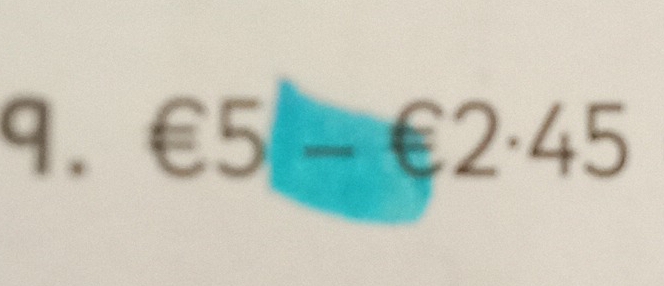 ∈ 5-€2· 45