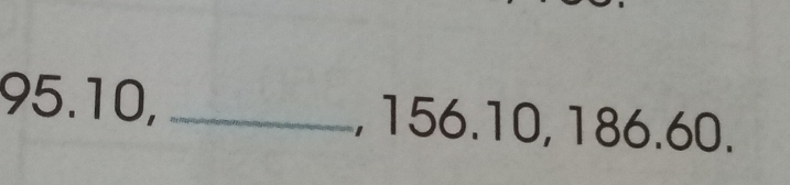 95. 10, _, 156. 10, 186. 60.