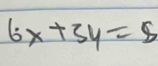 6x+3y=8