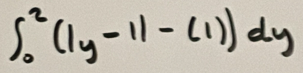 ∈t _2_0(|y-1|-(1))dy