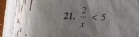  2/x <5</tex>