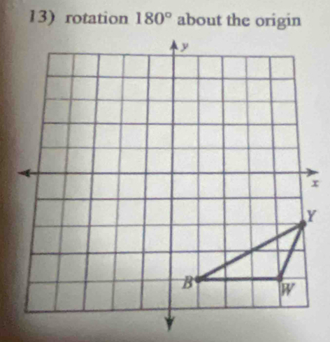 rotation 180°