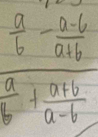 frac  13/4 -frac 2-1a+ 1/4 b+ (a+6)/a-8 a- 1/6 