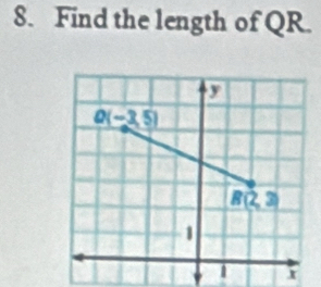 Find the length of QR.