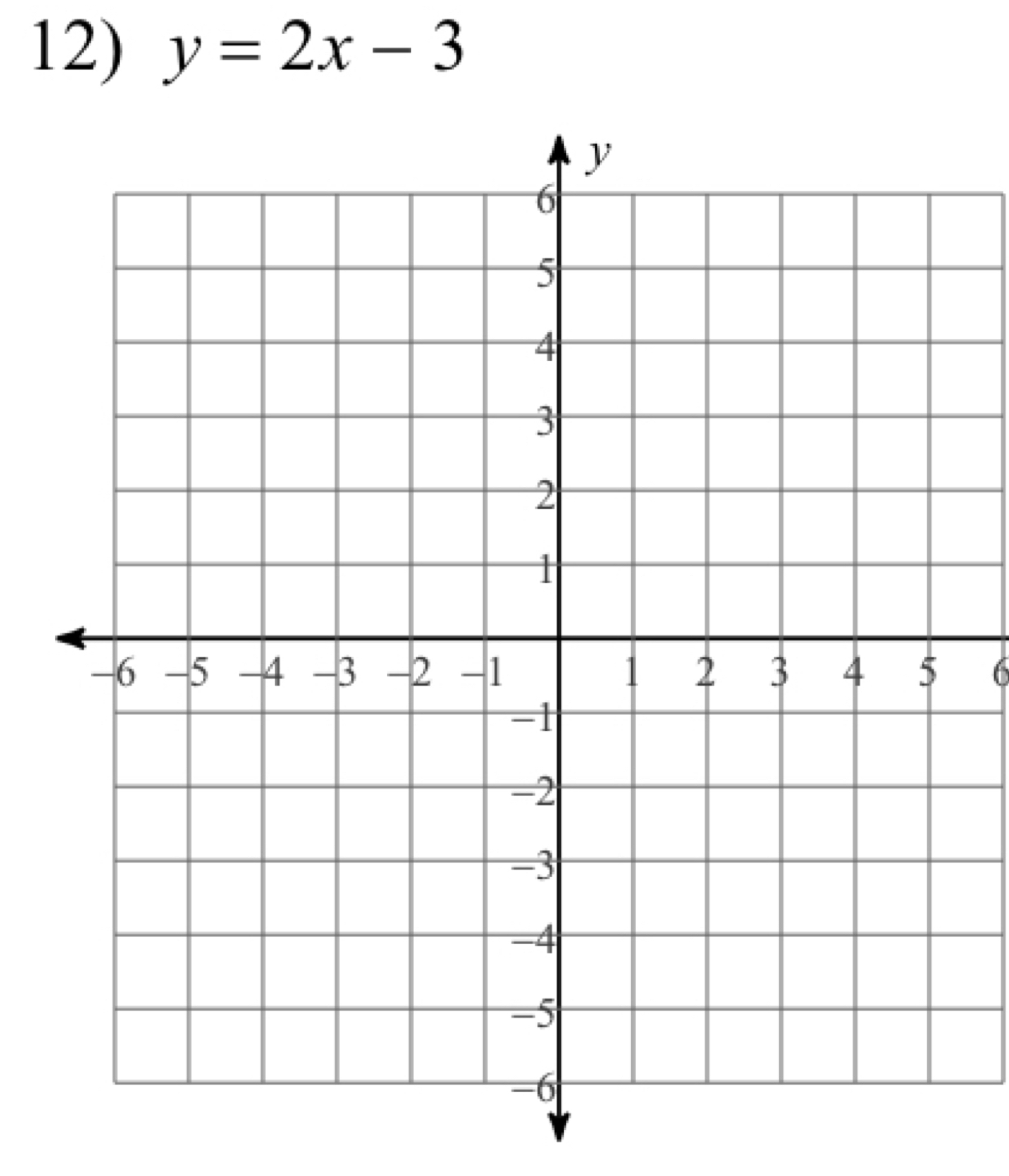 y=2x-3
6