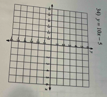 y=10x-5