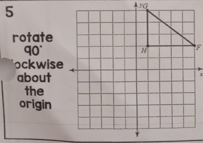 5
yG
rotate
90°
F
ockwise 
about
x
the 
origin