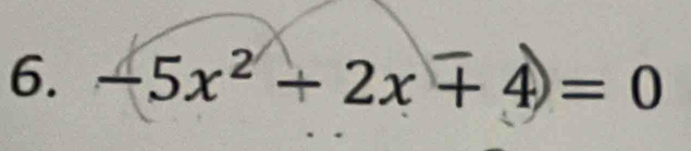 -5x^2+2xmp 4=0