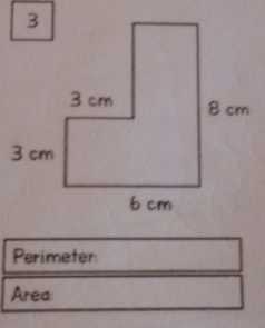 Perimeter 
Area