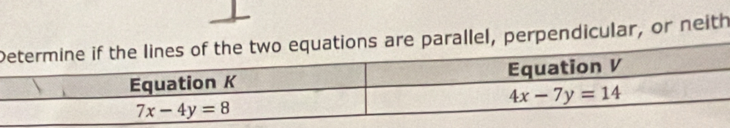 l, perpendicular, or neith