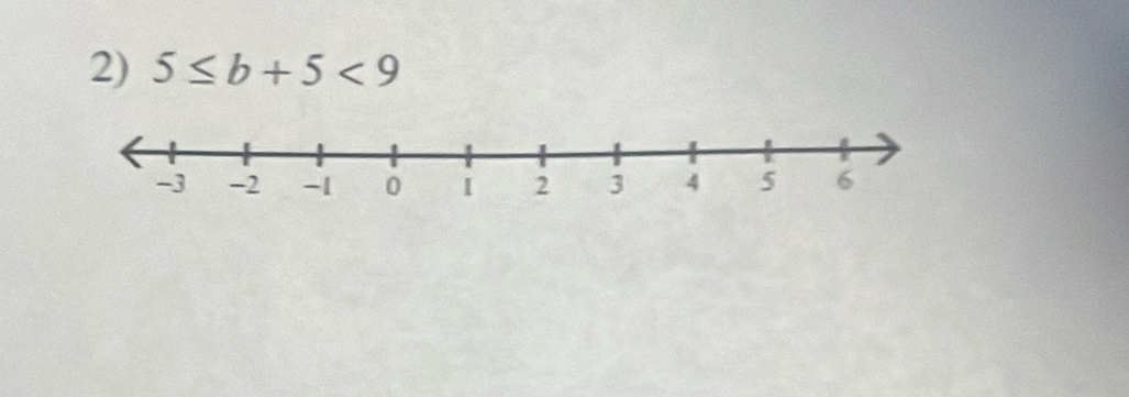 5≤ b+5<9</tex>