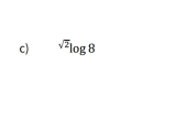 ^sqrt(2)log 8