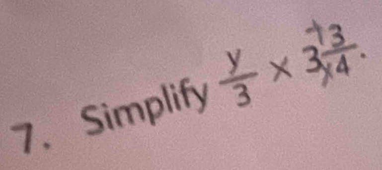 Simplify x