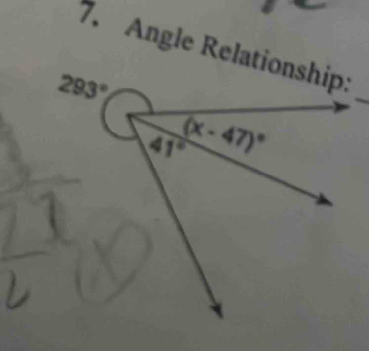 Angle Relationship: