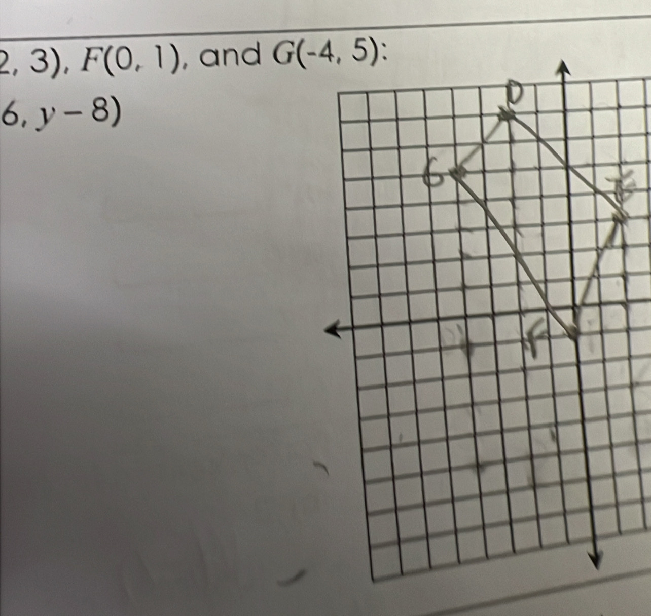 2,3),F(0,1) , and
6,y-8)