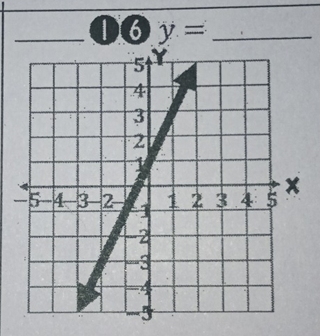 DG y= _