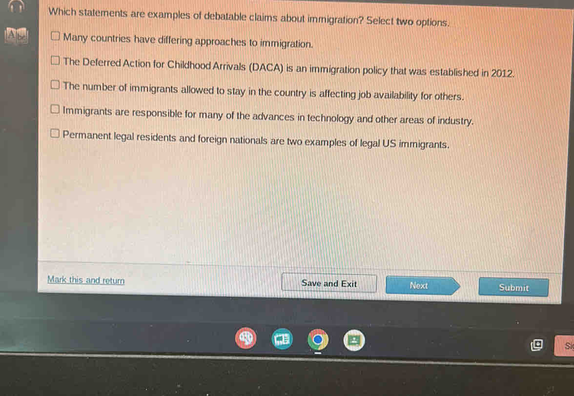 Solved: Which statements are examples of debatable claims about ...