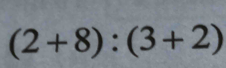 (2+8):(3+2)