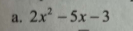 2x^2-5x-3