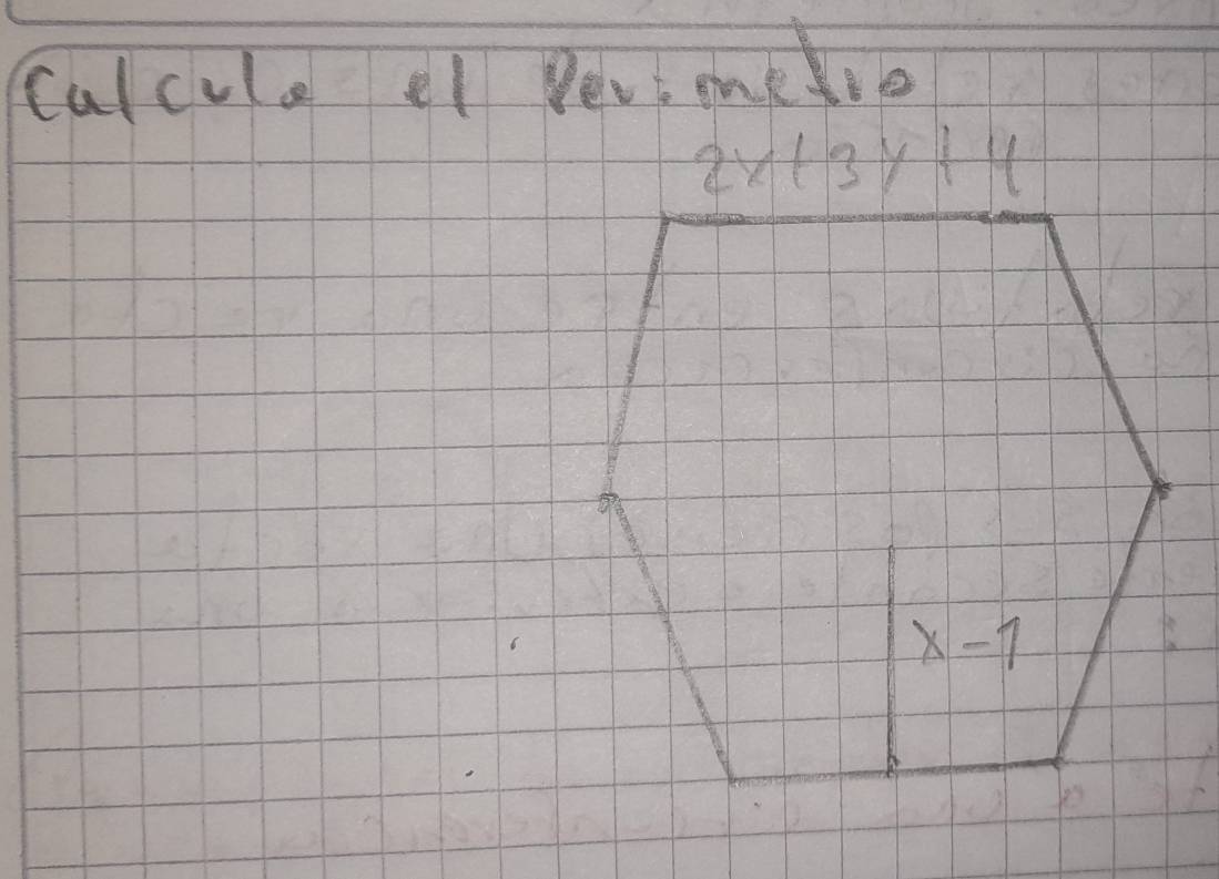 Calcule el Devimeie
2x+3y+4